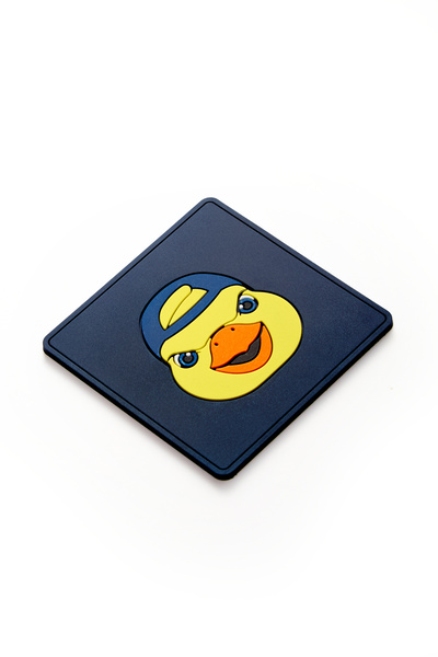 Fenerbahçe Yellow Canary Silicone Coasters (Set of 2) - Licensed Original
