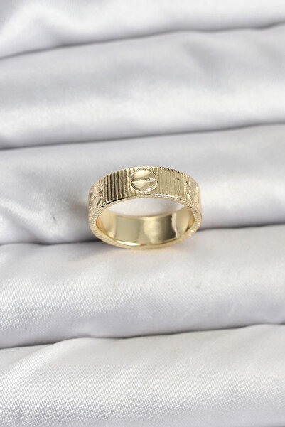 Lovesta Home Gold Color Model Women's Ring Tj-Byk3910