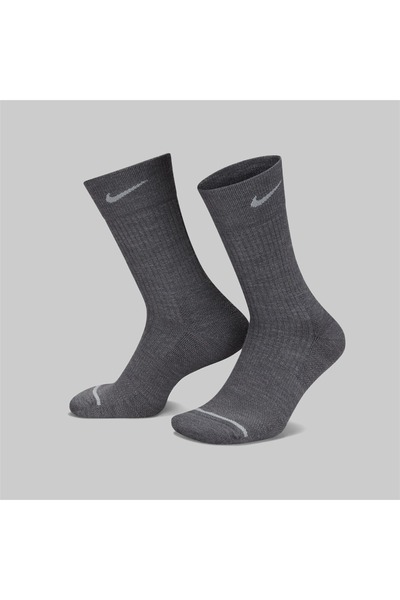 Nike Καθημερινές Μάλλινες Κάλτσες με Ενίσχυση (Συσκευασία 2 ζευγαριών)