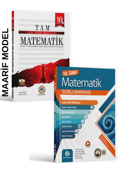 Bilgi Sarmal Yayınları Bilgi Sarmal TAM 10. Sınıf Matematik Anlatım ve Soru B...