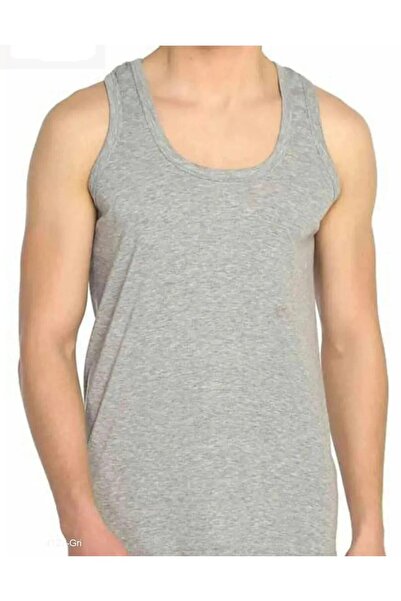 Tutku Men's 3-Piece Ribbed Classic Cotton Undershirt