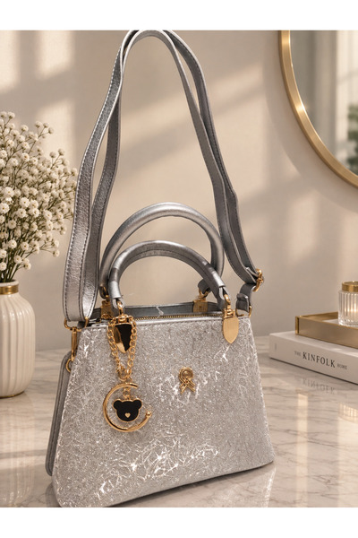 Askora Lunessa Sparkling Charm Detailed Women's Hand & Shoulder Bag - Stylish...
