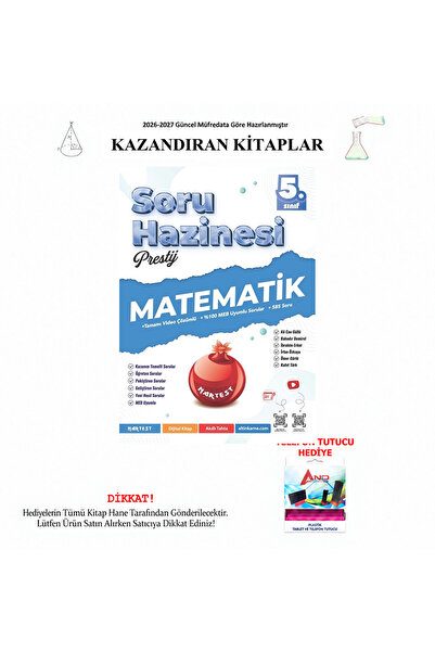 Nartest Yayınları 2026-2027 5. Sınıf Matematik Soru Hazinesi