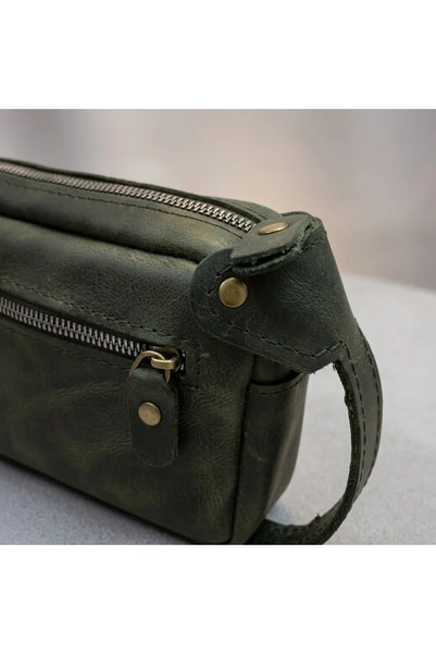 Generic Brand 100% Genuine Leather Men's Handbag, Hand Carry Portfolio and Clutch Bag 20X15 cm