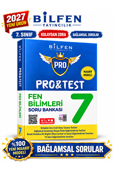Bilfen Yayıncılık Bilfen 7.Sınıf Protest 2027 Fen Bilimleri %100 MAARİF Model...