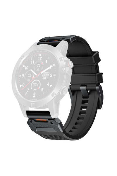 Techsuit Curea pentru Garmin Fenix 3/3 HR/5X/5X Plus/6X/6X Pro/7X/7X Pro Sola...