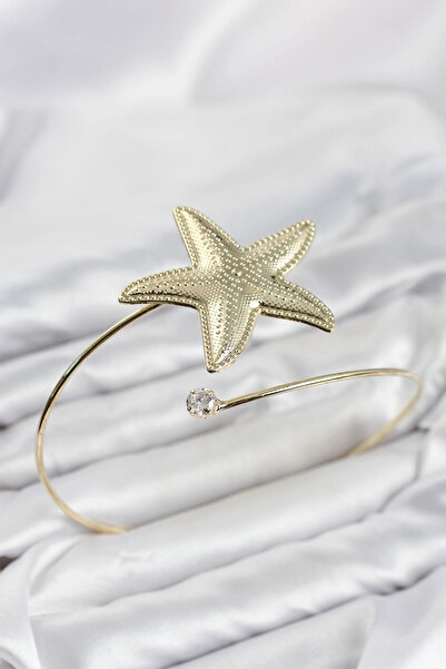 Lovesta Home Sea Star Model Gold Color Brass Pazu Bracelet Tj-Bb8573