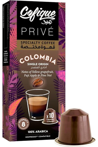 Cofique Specialty Coffee Capsules Colombia 10 Capsules