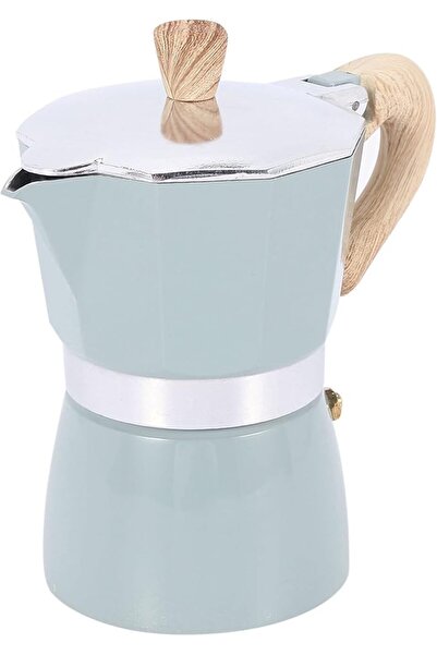 TERRIFI Coffee Maker Pot Aluminum Moka Pot Coffee Kettle Cafetera Espresso Pe...