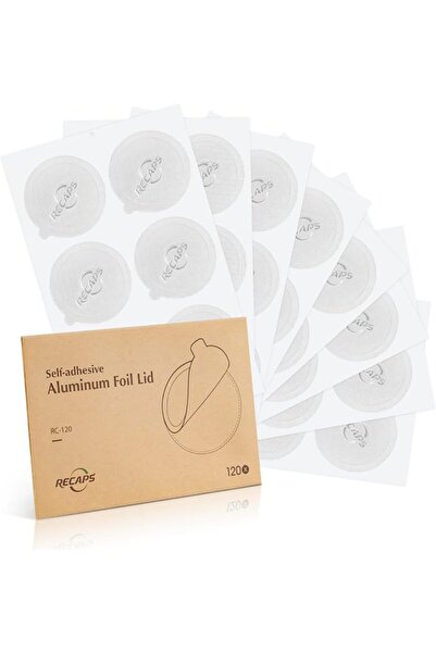 RECAPS Aluminum Espresso Lids Foil Seals Reusable Coffee pods Compatible with...