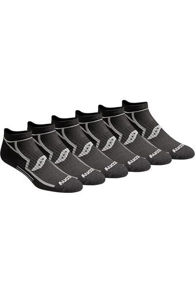 SAUCONY mens Bolt Rundry Performance No-show Multi-pack Socks Socks