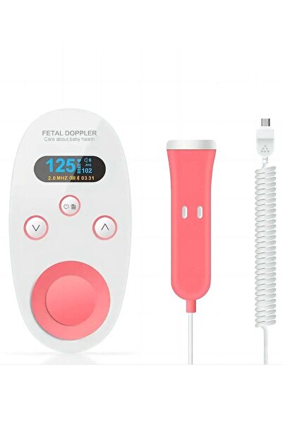 Arabest Professional Fetal Doppler with LCD Display,Portable Baby Heart Rate ...