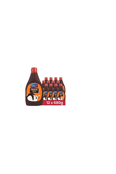 american garden Chocolate Syrup 12 x 680g