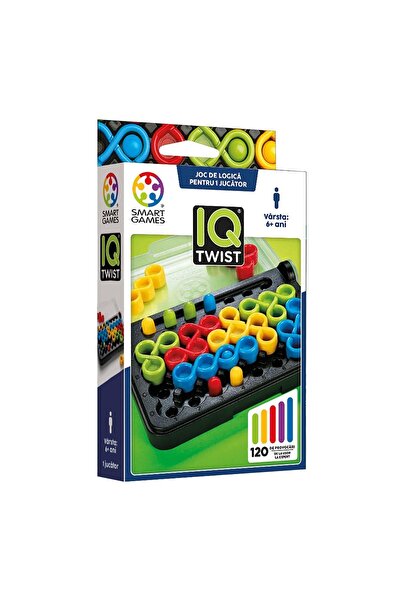 Smart Games Joc de logica IQ Twist, 120 provocari, plastic, multicolor, 6+ an...