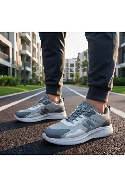 Feizhi Men's 5cm Thick Sole Casual Sport Sneakers, 3 Colors Breathable Mesh U...