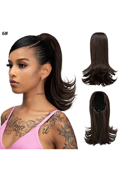 Generic Brand Ponytail Extension,24 Inch Long Wavy Curly Hair Braid Pony Tail...