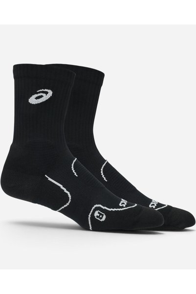 Asics COURT+ TENNIS CREW SOCK Unisex Black/Obsidian Grey Çorap 3043A136-001