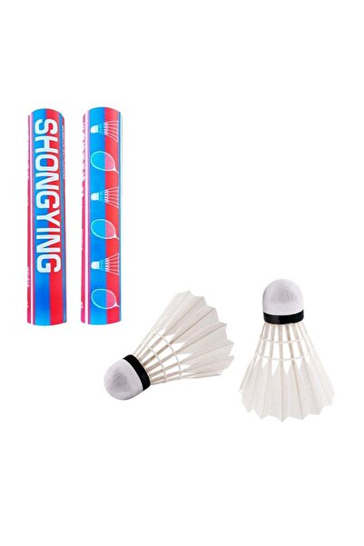 JML Fluturas Badminton 12/set, din Penaj de Rata cu Cap de Spuma