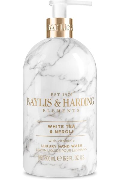 Baylis & Harding Elements White Tea & Neroli Hand Wash 500ml | Vegan Paraben-...