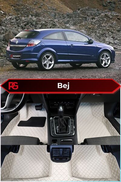 PASPASGRAFT Opel Astra H Kasa 2004-2011 Araca Özel 8D Deri Tam Kaplama Su Geç...