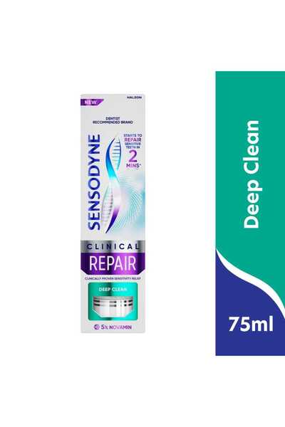 Sensodyne Clinical Repair Deep Clean Toothpaste 75 ml