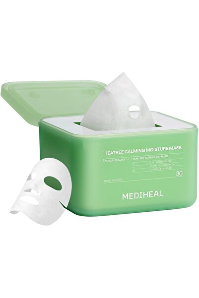 Mediheal Derma365 Mask Teatree Calming Moisture Set 30 de masti de fata 350 ml