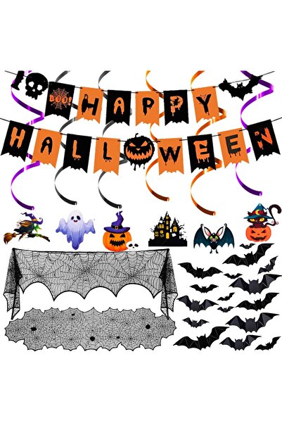 Generic Halloween Party Decorations Set - 5Pack HalloweenDecor Festive Happy ...