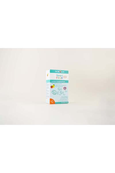 NORSAN Omega 3 FISK Jellies, Cutie familială cu 120 de jeleuri