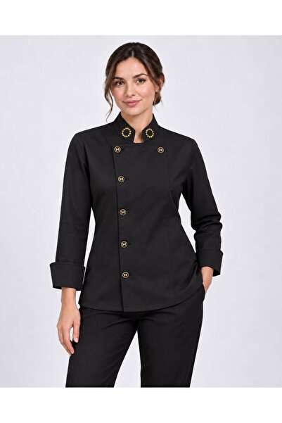 Das Uniform Gold Biyeli Şef Ceket