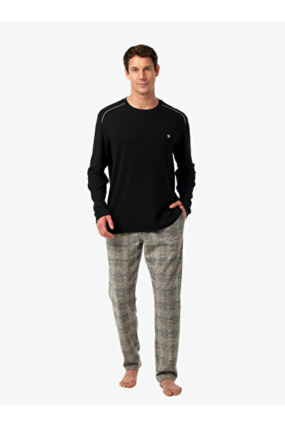 Blackspade Erkek Termal Pijama Takımı 40985 - Siyah