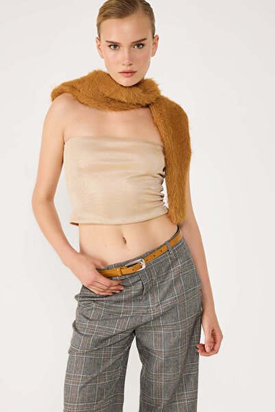 No Matter What Crop Top bez ramínek