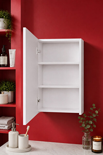 BELMO Vital Çok Amaçlı Dolap, 60cm x 40cm, Ecza Doabı, Banyo Dolabı, Saklama ...