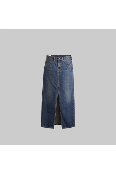 Levi's Γυναικεία Φούστα Αστραγάλου με Στενή Γραμμή