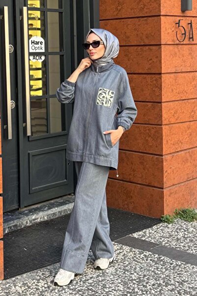 Kayra Ceket KA-A26-13017 Gri