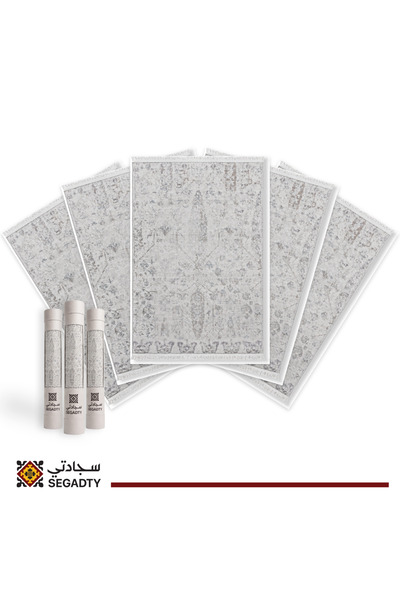Segadty Bohemian Prayer Rug Pack, 5Pcs, Light and Soft with Modern and Herita...