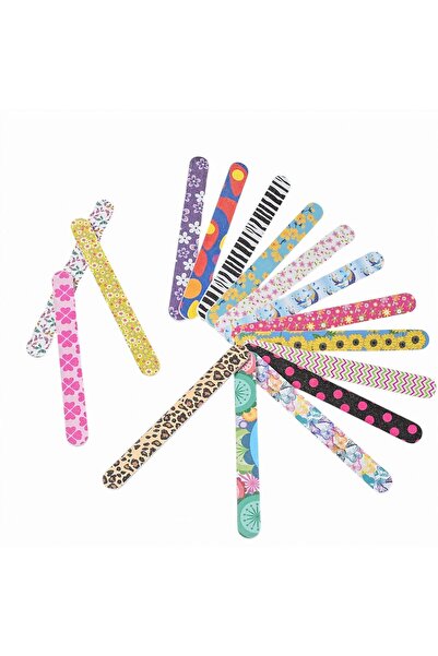 JML Pilă de unghii 12 buc/set cu autocolante 17cm, Diverse modele en-gros