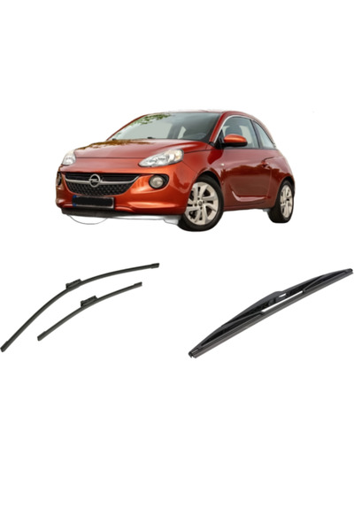 Bosch Set de 3 ștergătoare OPEL ADAM (M13) 2012-2019, pentru parbriz și lunet...