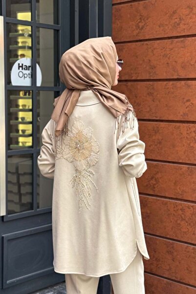 FUAT GÜRSEN FUAT GÜRŞEN Pantolonlu Takım 26K-6210 Taş