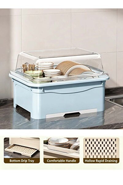 Generic Kitchen Organization Dish,Dish Drying Rack,Dish Drainer with Drainboa...