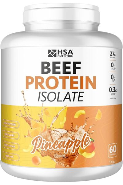 Hsa HSI Nutrition - Beef Protein Isolate Pineapple Flavor (1.8kg)
