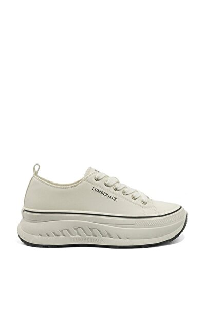 lumberjack NOVARIA Beyaz-Siyah Kadın Sneaker