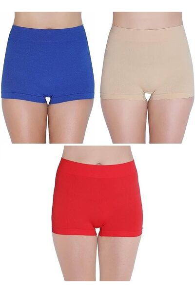 Glamroot Women's Seamless No show, No pinch,No panty lines Boyshort Panty,Fre...
