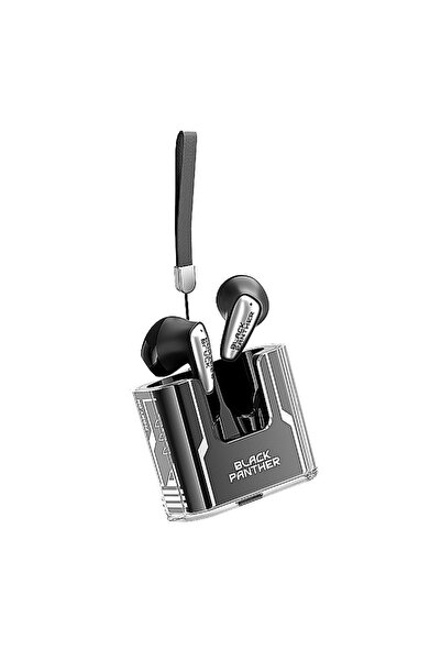 BOSIWAN Classic Marvel Headphones Black Panther Wireless Bluetooth Earbuds Sp...