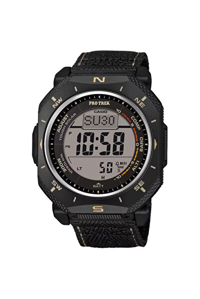 Casio Ψηφιακό ρολόι με πολλαπλές λειτουργίες Pro-Trek, Μαύρο
