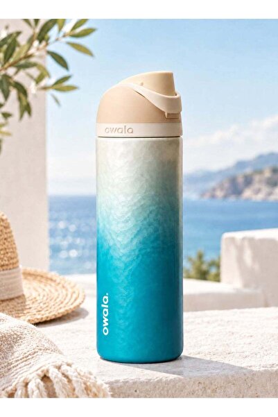 owala 32oz Insulated Stainless Steel Water Bottle with Straw Lid Leak-Resista...