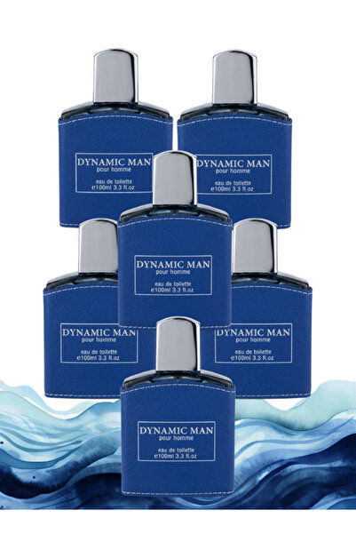 BIG OCEAN 6 Pieces Dynamic Man Pour Homme Perfume 100ML
