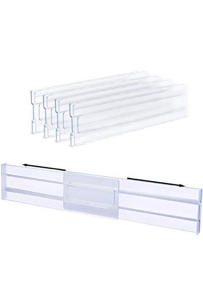 Generic Brand Set 5 Separatoare, Separator Reglabil pentru Sertare, Extensibi...