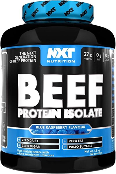 NXT Nutrition NXT Beef Protein Isolate Blue Raspberry 1.8kg