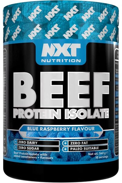 NXT Nutrition NXT Beef Protein Isolate Blue Raspberry 540g