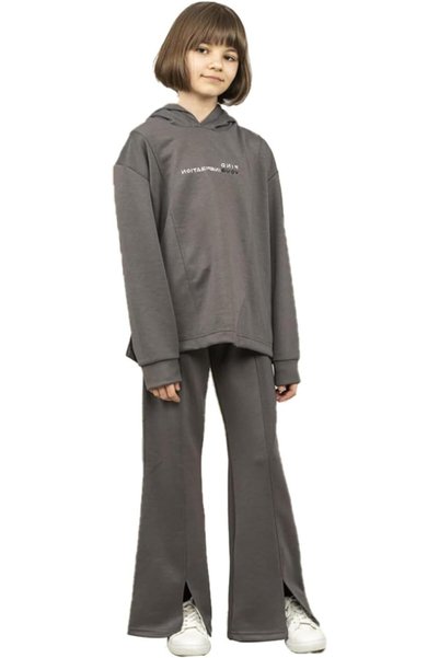 Bait Al Fan Young Girls Tracksuit Set Long Sleeve Sweatshirt Hoodies+Pants Sp...